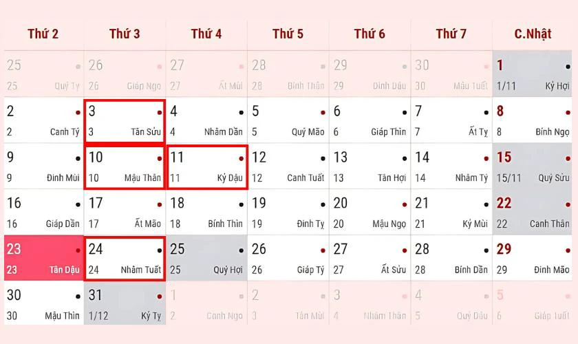 Ngày cắt tóc tháng 12 2024 tài lộc, may mắn