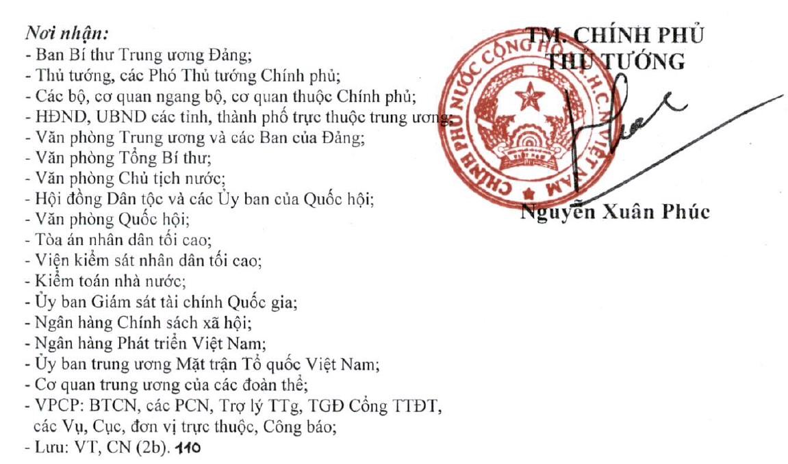 Thủ tướng đã ký ban hành Nghị định số 06/2021/NĐ-CP