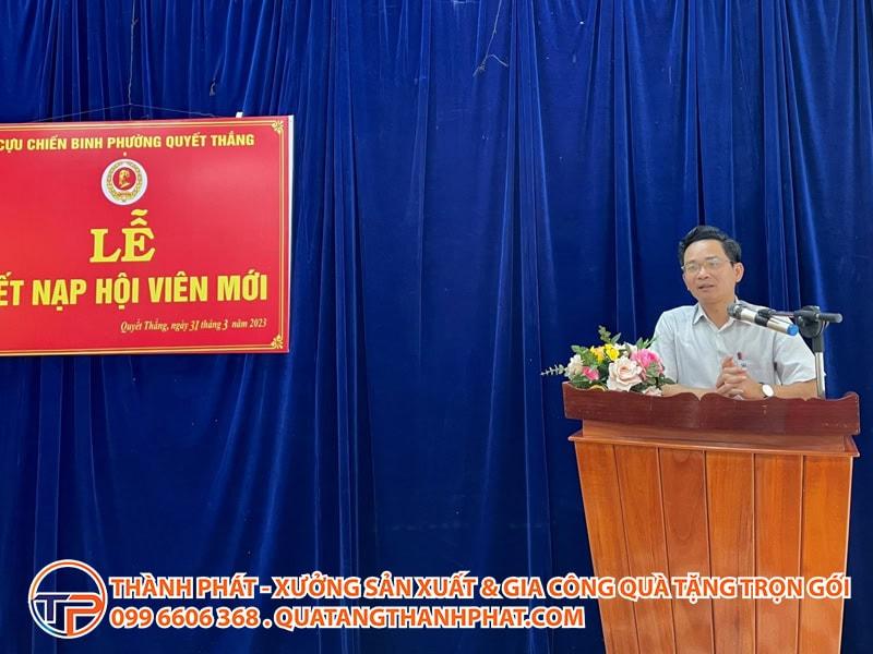 Mẫu bài phát biểu ấn tượng trong lễ kết nạp hội cựu chiến binh