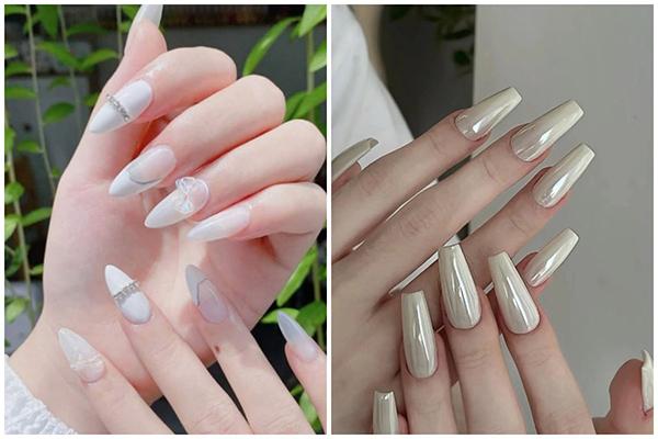 20+ Mẫu Nail Trắng Sữa Đơn Giản, Thanh Lịch
