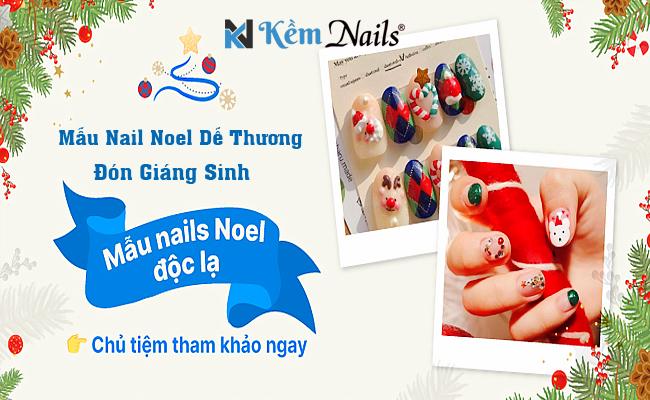 Mẫu Nail Noel Xinh Dễ Thương Đón Giáng Sinh 2025