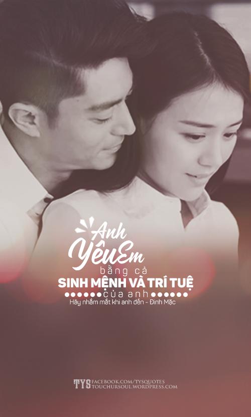 Những câu quotes ngôn tình thả thính hay ngất ngây