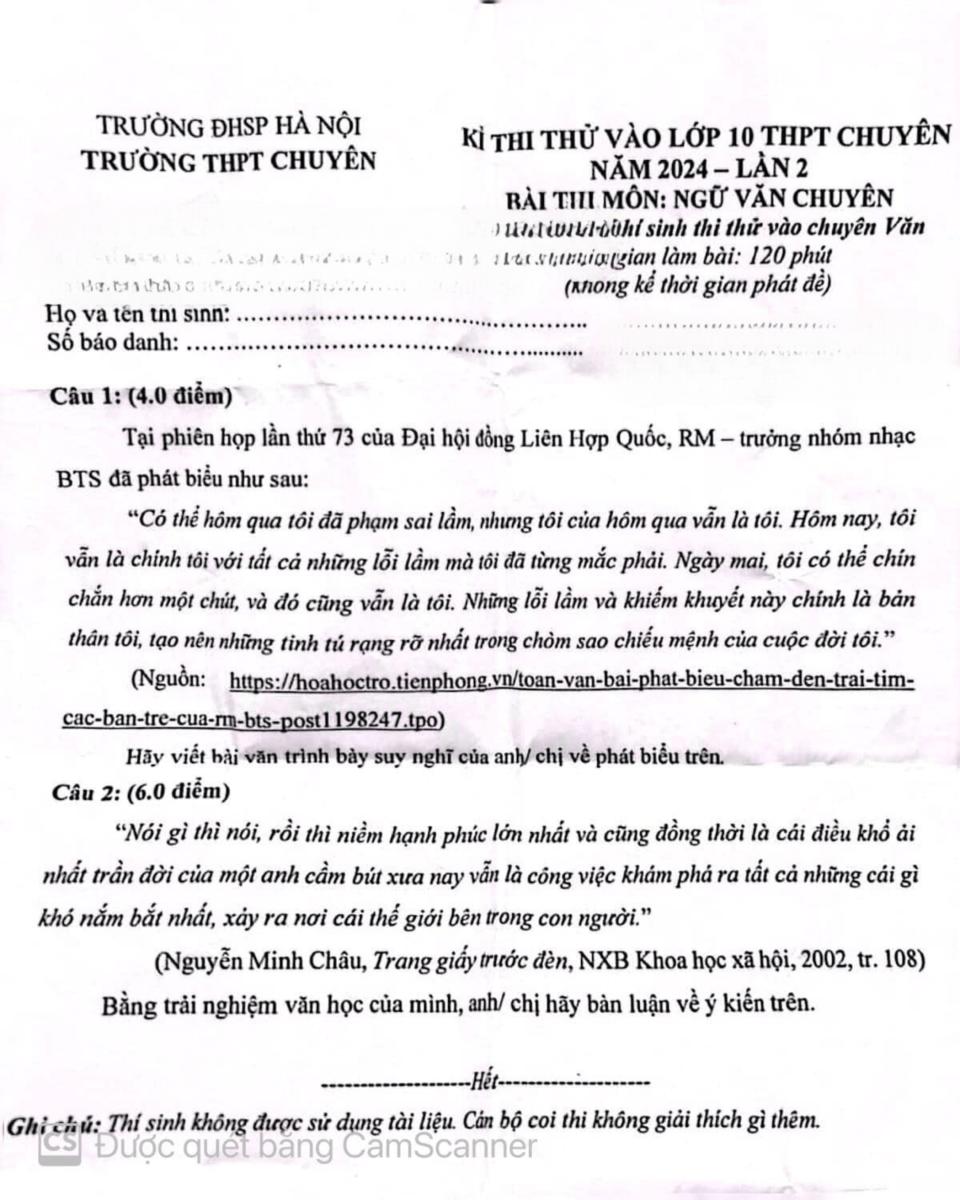 HỌC VĂN CHỊ NGUYỄN MINH HIÊN