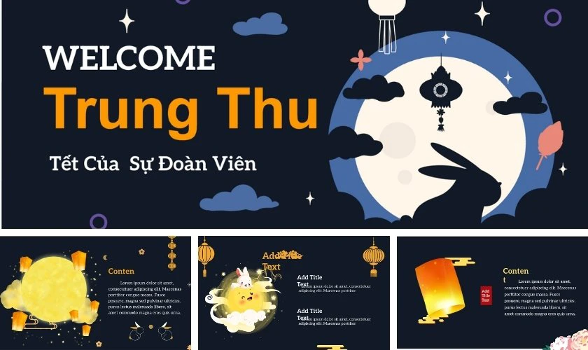 Mẫu PowerPoint Trung thu miễn phí, đẹp