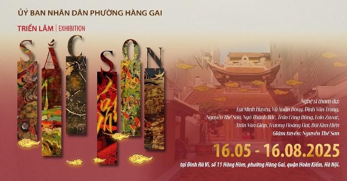 Triển lãm “Sắc son”