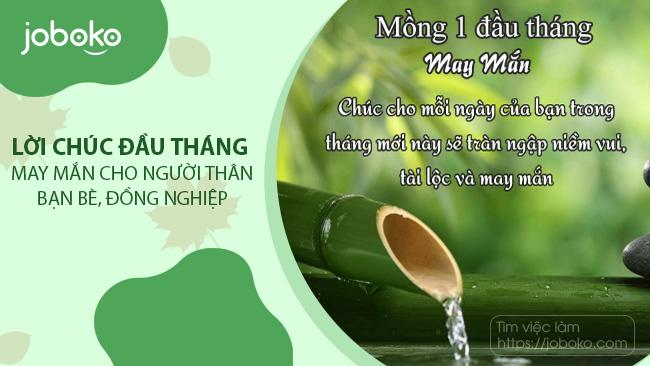 Lời chúc đầu tháng may mắn cho người thân, bạn bè, đồng nghiệp