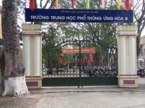 Đánh giá Trường THPT Ứng Hoà B - Huyện Ứng Hòa, TP. Hà Nội có tốt không