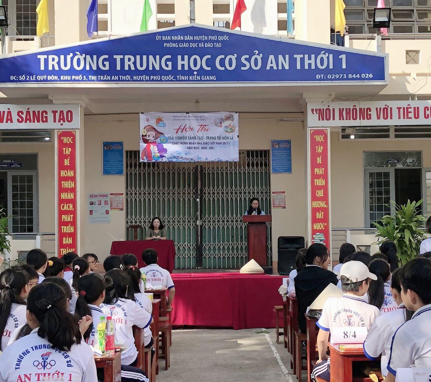 Hội thi trải nghiệm sáng tạo – trang trí nón lá chào mừng ngày Nhà giáo Việt Nam 20/11