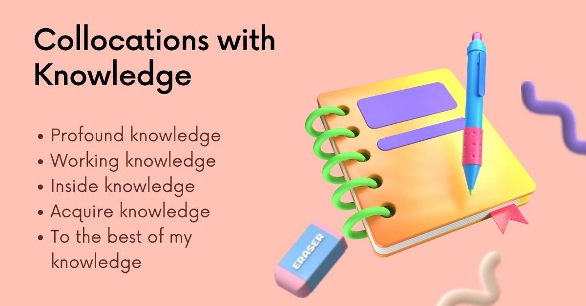 collocation với Knowledge