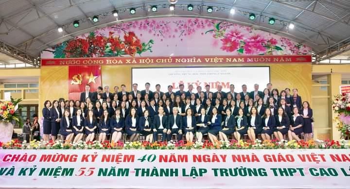 Trường THPT Cao Lộc - Chất lượng giáo dục ngày càng được nâng cao