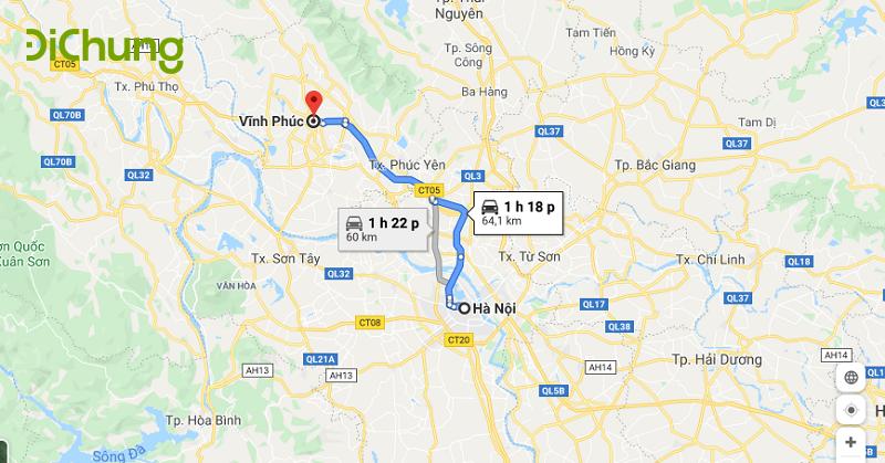 XE ĐI VĨNH PHÚC: CẨM NANG ĐẦY ĐỦ NHẤT VỀ GIÁ VÉ, LỘ TRÌNH CÁC LOẠI XE