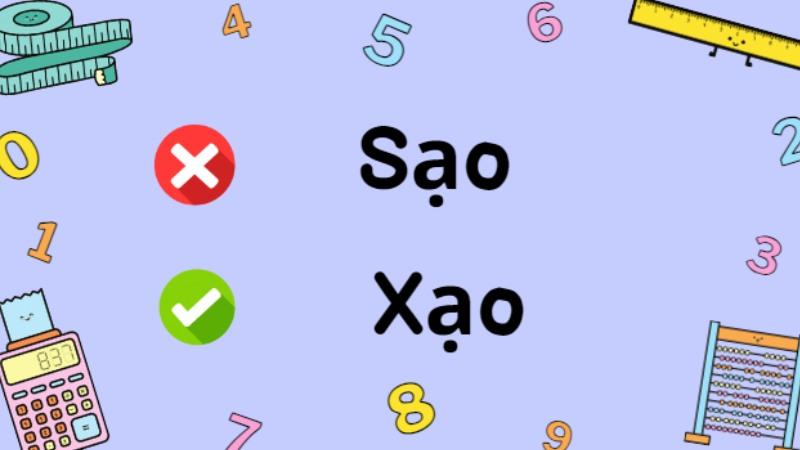 Sạo hay xạo là đúng chính tả?