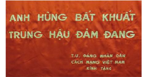 8 chữ vàng Bác Hồ dành tặng cho phụ nữ Việt Nam và 8 chữ vàng dành cho phụ nữ hiện đại