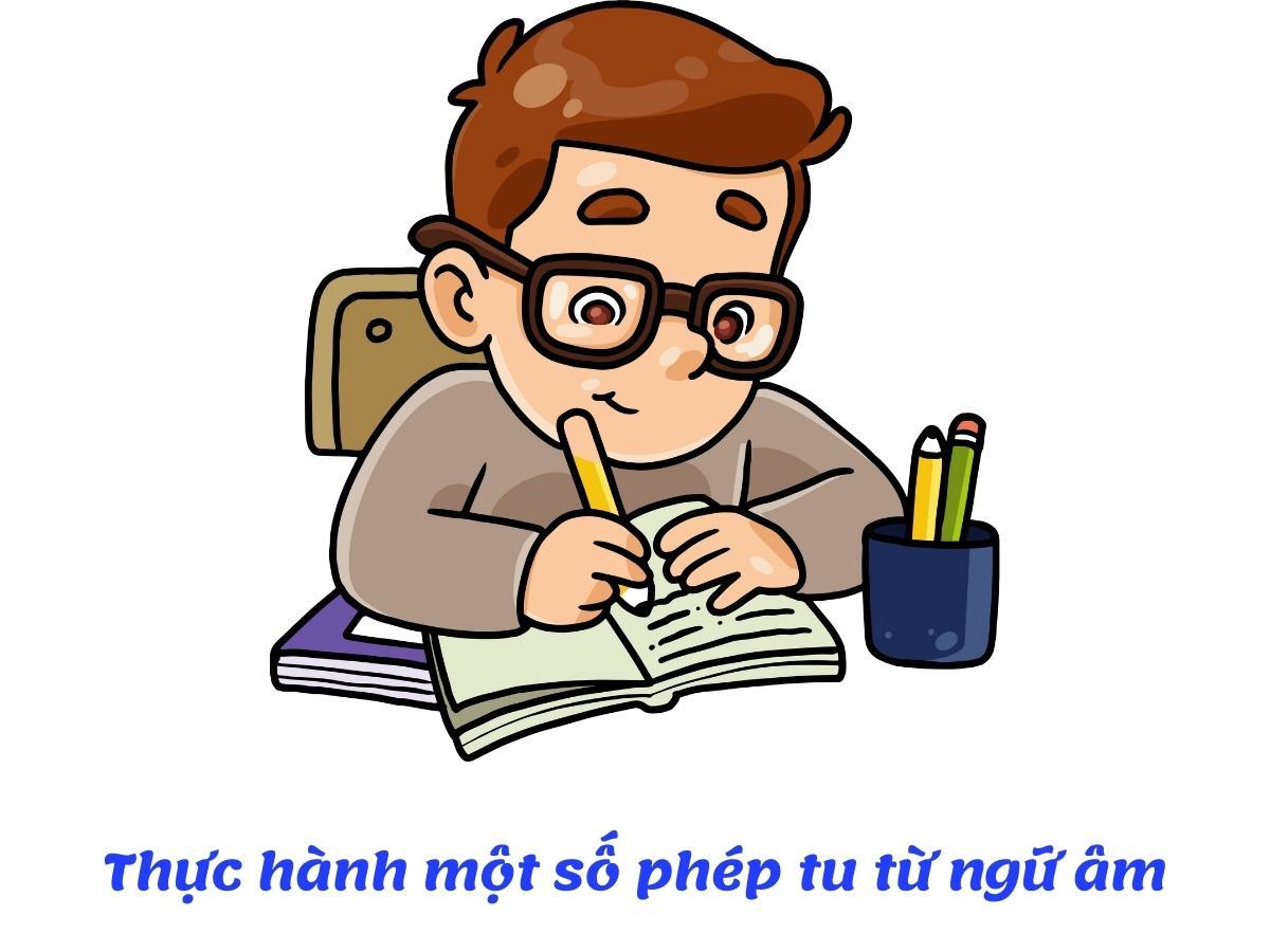 Soạn bài thực hành một số phép tu từ ngữ âm | Ngữ văn 12