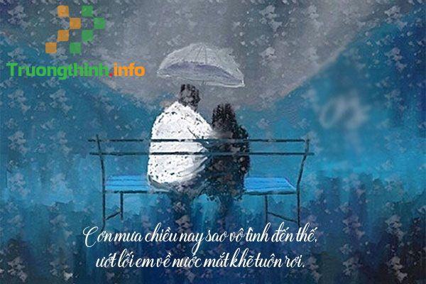 Những stt thả thính trời mưa khiến trái tim Crush thổn thức