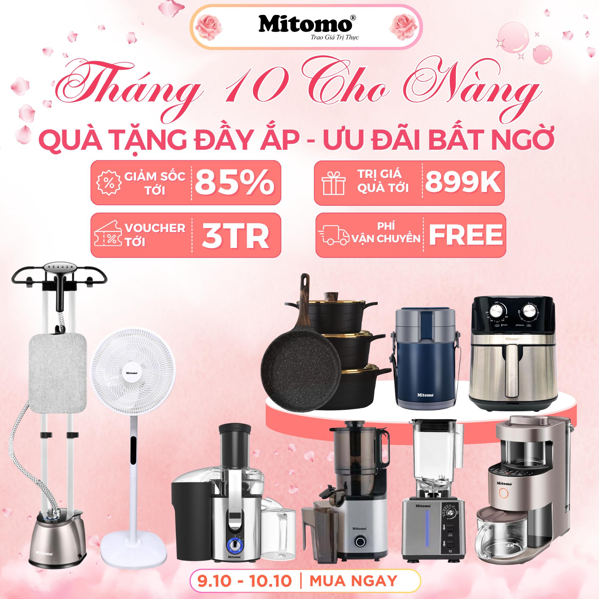 SIÊU SALE 10.10 - THÁNG CHO NÀNG - QUÀ TẶNG ĐẦY ẮP - ƯU ĐÃI BẤT NGỜ - Mitomo