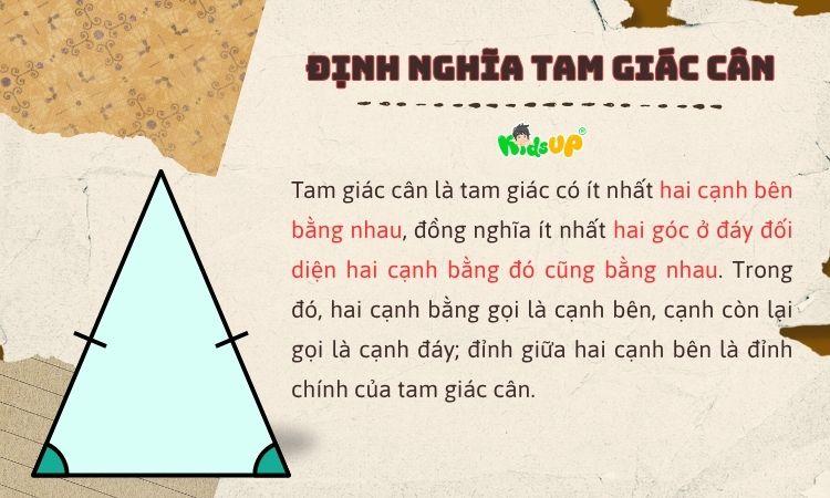 Tam giác cân: Những SAI LẦM tưởng chừng là ĐÚNG của học sinh