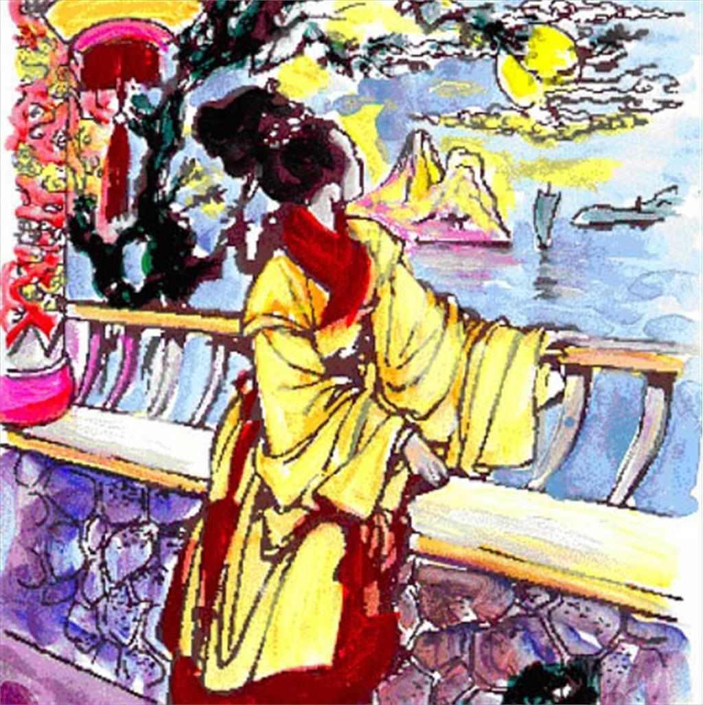 Cảnh và tình của Thúy Kiều khi ở lầu Ngưng Bích