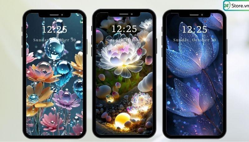 Hình nền hoa sen 3D đẹp: chọn, tải và thiết lập chuẩn