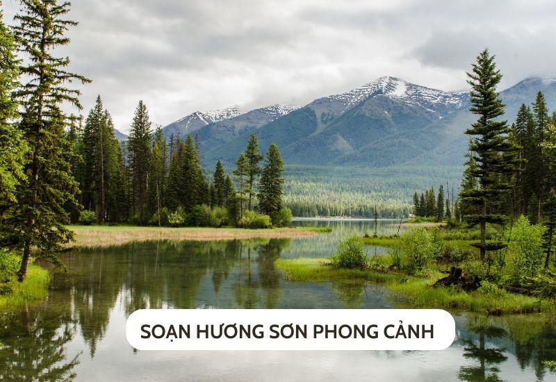 Soạn bài Hương Sơn phong cảnh, Chu Mạnh Trinh (SKG ngữ văn 10)