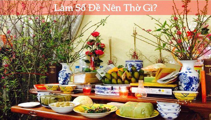 Làm số đề nên thờ, cúng gì? Có kiêng gì để may mắn hơn không?