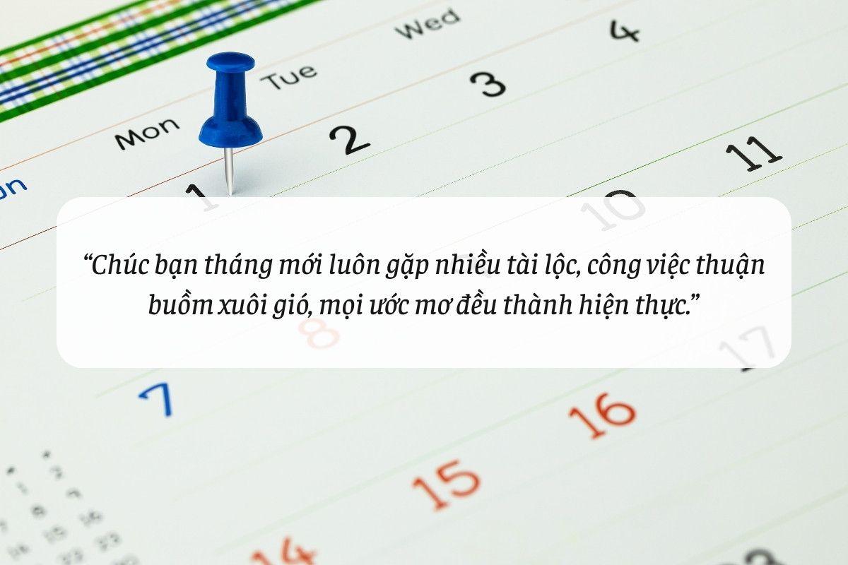 99+ lời chúc đầu tháng hay nhất mang lại may mắn, bình an