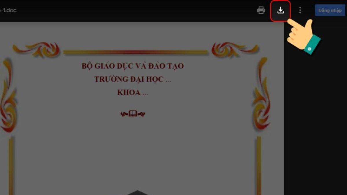 Tổng hợp 100 mẫu bìa Word đẹp nhất, chuyên nghiệp nhất