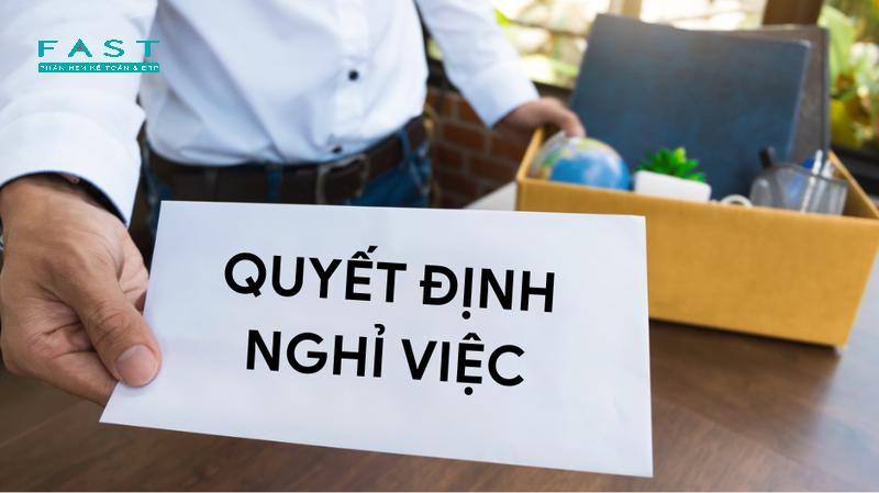 3 Mẫu quyết định nghỉ việc/thôi việc chuẩn quy định mới nhất
