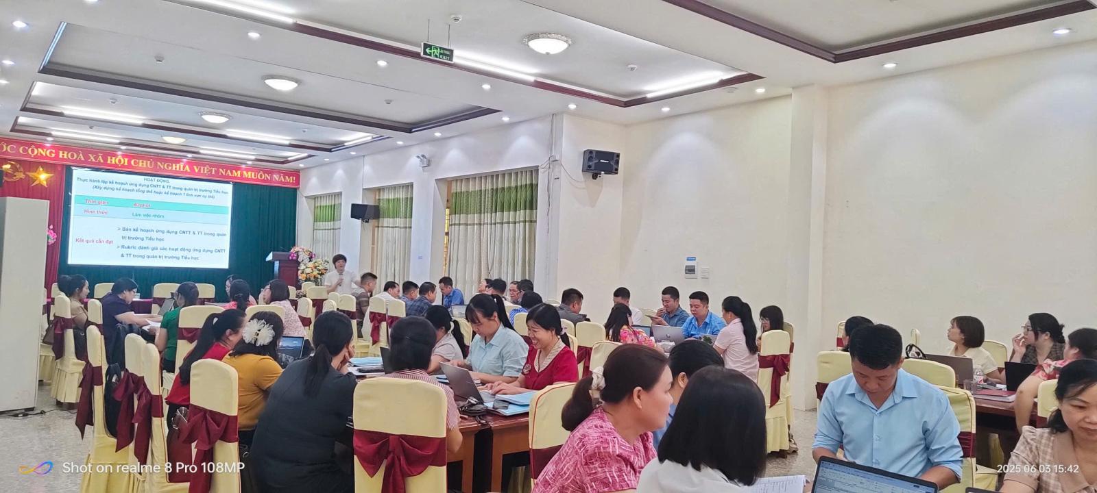 BỒI DƯỠNG  MODULE 9  “Ứng dụng công nghệ thông tin, truyền thông trong quản trị trường tiểu học” thực hiện Chương trình giáo dục phổ thông 2018, năm 2025