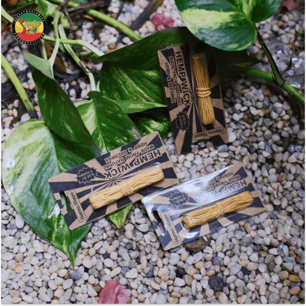 Sợi Bấc Horns Hippo Hemp Wick – PK27