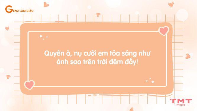 100+ Câu thả thính tên Quyên, Quyền cực hay, cực cuốn dành cho bạn