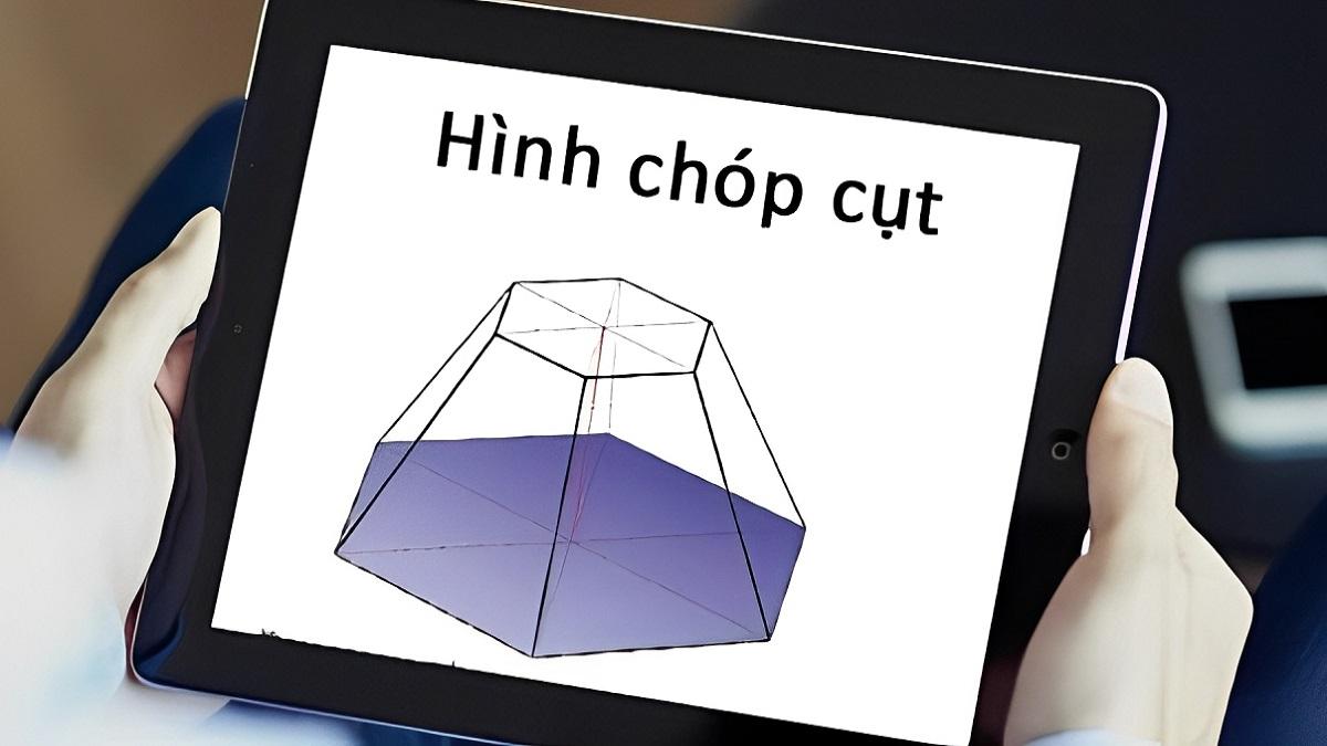 Công thức tính thể tích hình chóp cụt đơn giản