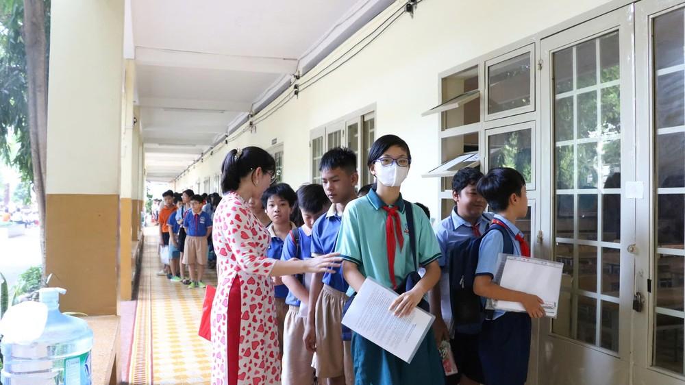 TP Thủ Đức: Kỳ thi khảo sát năng lực học sinh tuyển sinh vào lớp 6 diễn ra khá nhẹ nhàng