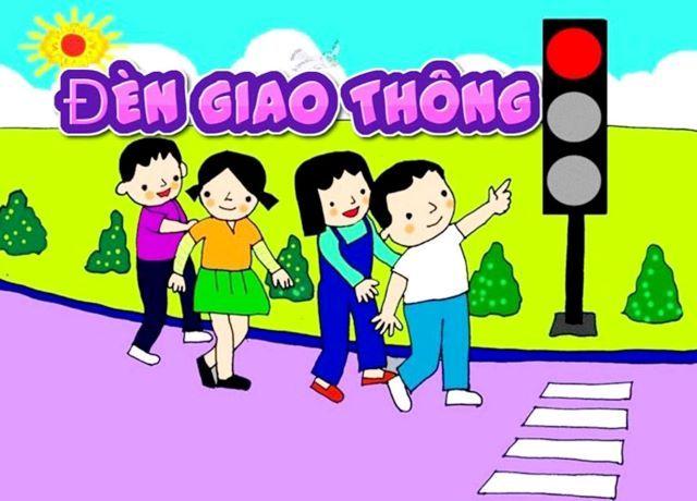 BÀI TUYÊN TRUYỀN VỀ AN TOÀN GIAO THÔNG CHO TRẺ - TRƯỜNG MẦM NON CẢNH HƯNG