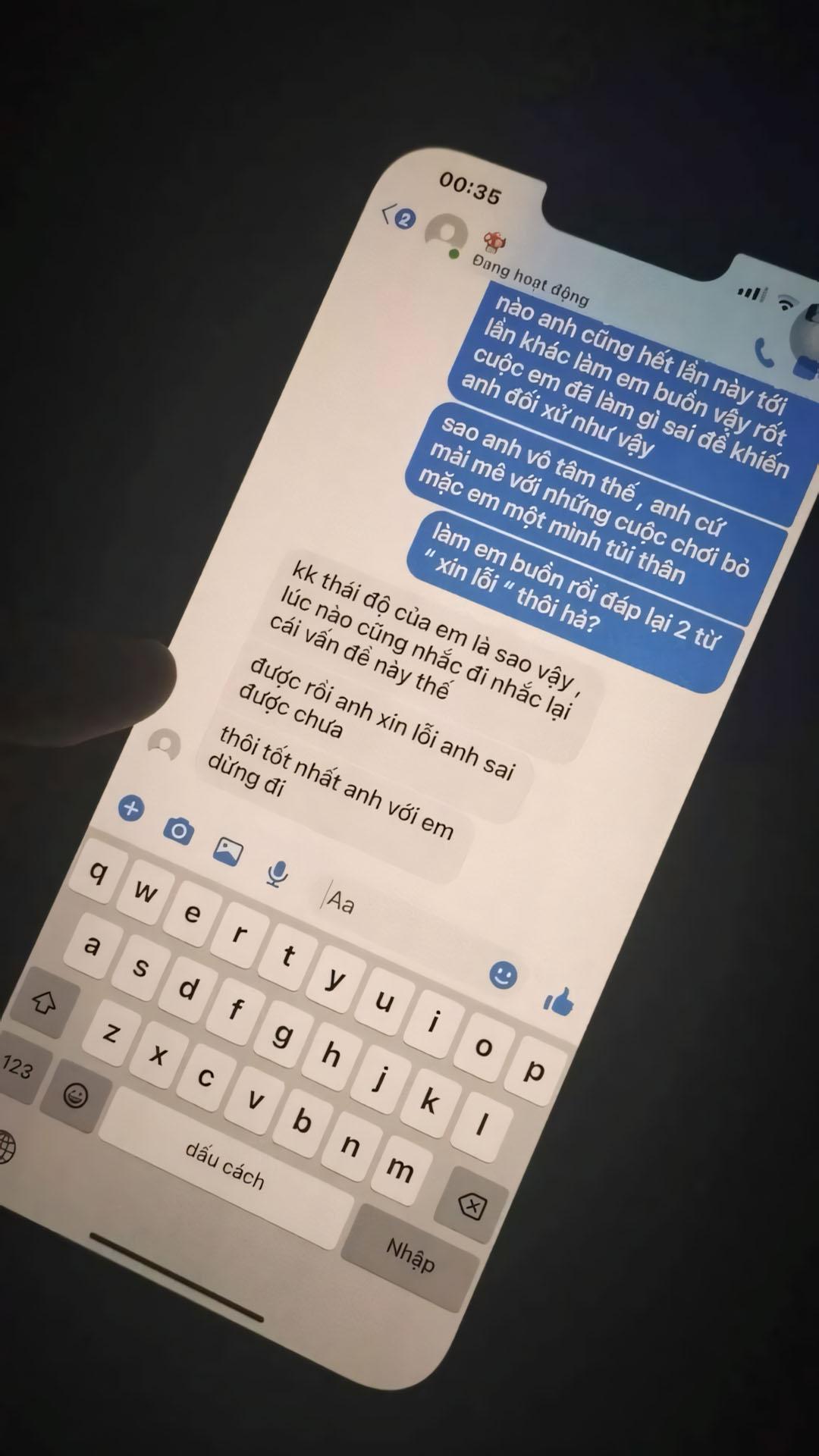 [50+] ?? Chia Tay Ảnh Tin Nhắn Messenger Buồn, Trai chia tay