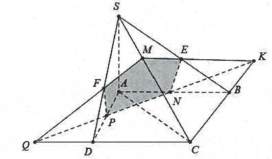 Phương Pháp Tìm Thiết Diện Của Mặt Phẳng Với Hình Chóp Giải Chi Tiết