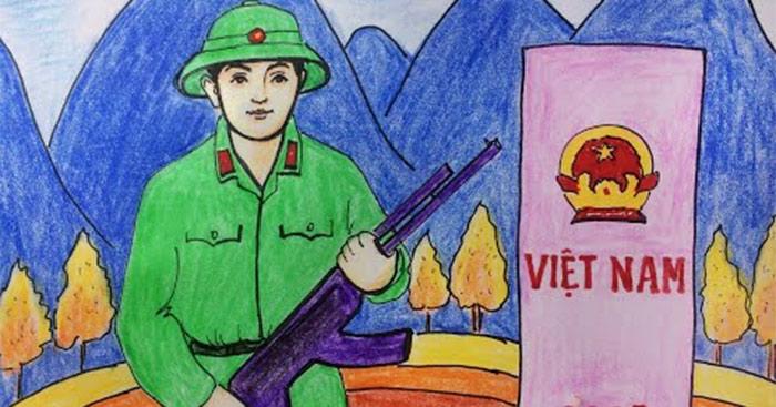 Tả chú bộ đội mà em biết                                   2 Dàn ý & 13 bài văn tả người hay nhất