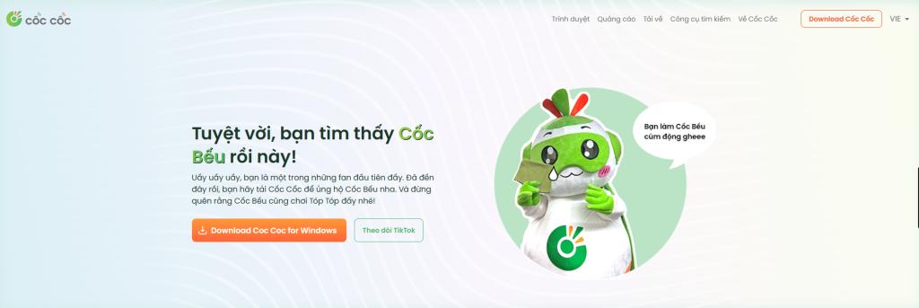 Cốc Bếu – Linh vật gen Z biến Cốc Cốc thành người bạn thân trong thế giới số