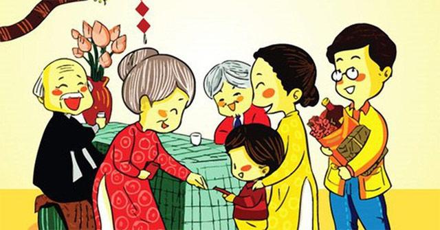 Một số bài vè chúc tết cho trẻ mầm non