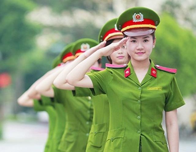 Các ngành Công an tuyển nữ 2021