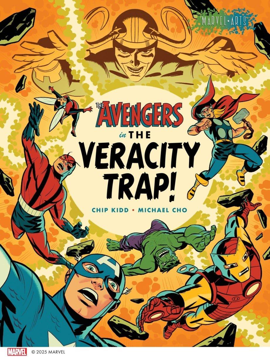 Cover to The Avengers in The Veracity Trap!