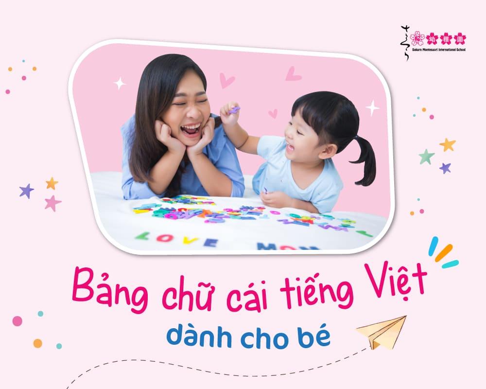 Bảng chữ cái tiếng Việt 29 chữ chuẩn Bộ Giáo Dục mới nhất 2026