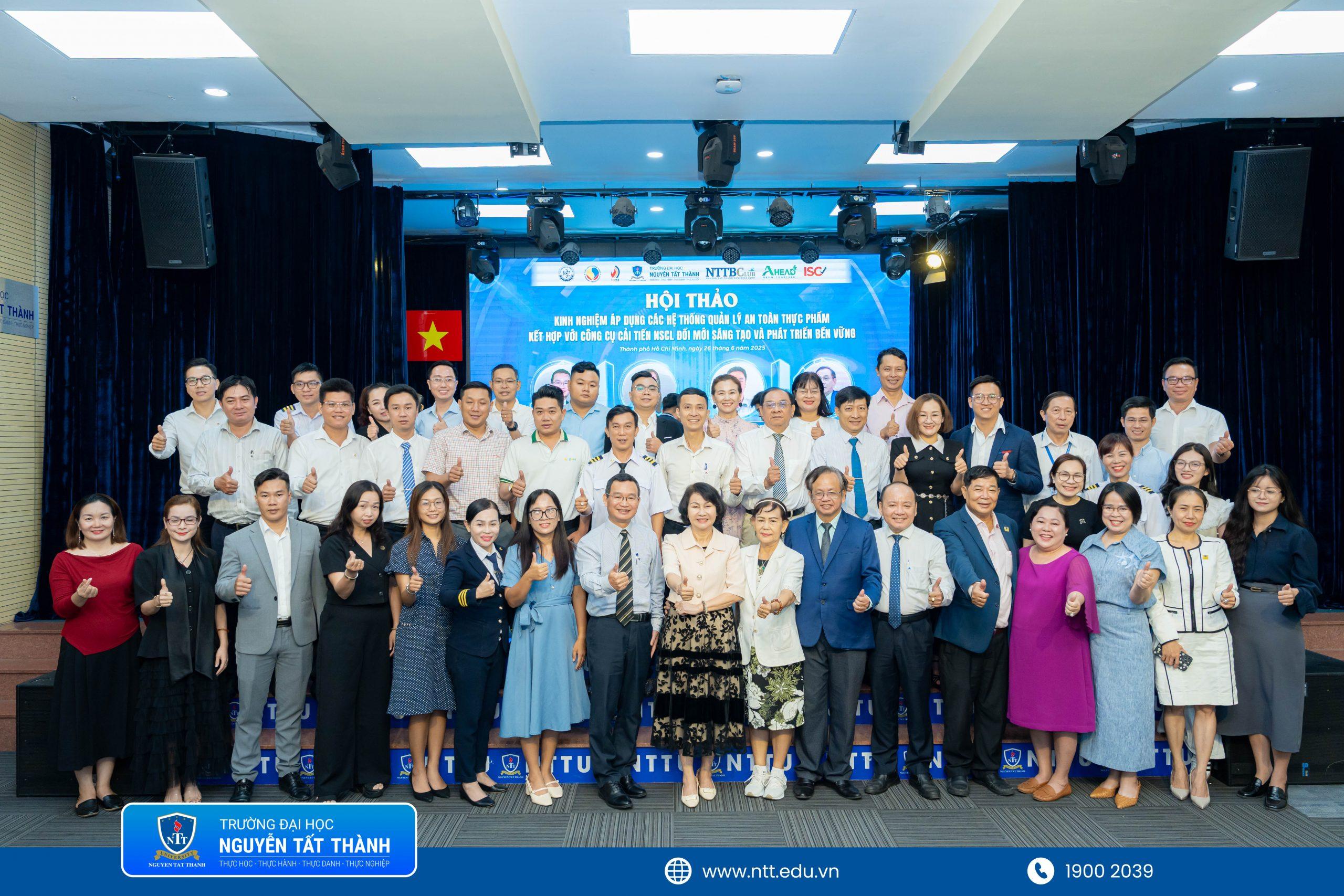 Hội thảo chuyên đề tại NTTU: Kết nối tri thức, lan tỏa giá trị thực tiễn