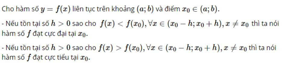 Cực trị của hàm số & giải bài tập trong SGK | Toán 12 bài 2