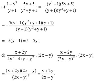 Giải SGK Toán 8 trang 47, 48 Cánh Diều tập 1