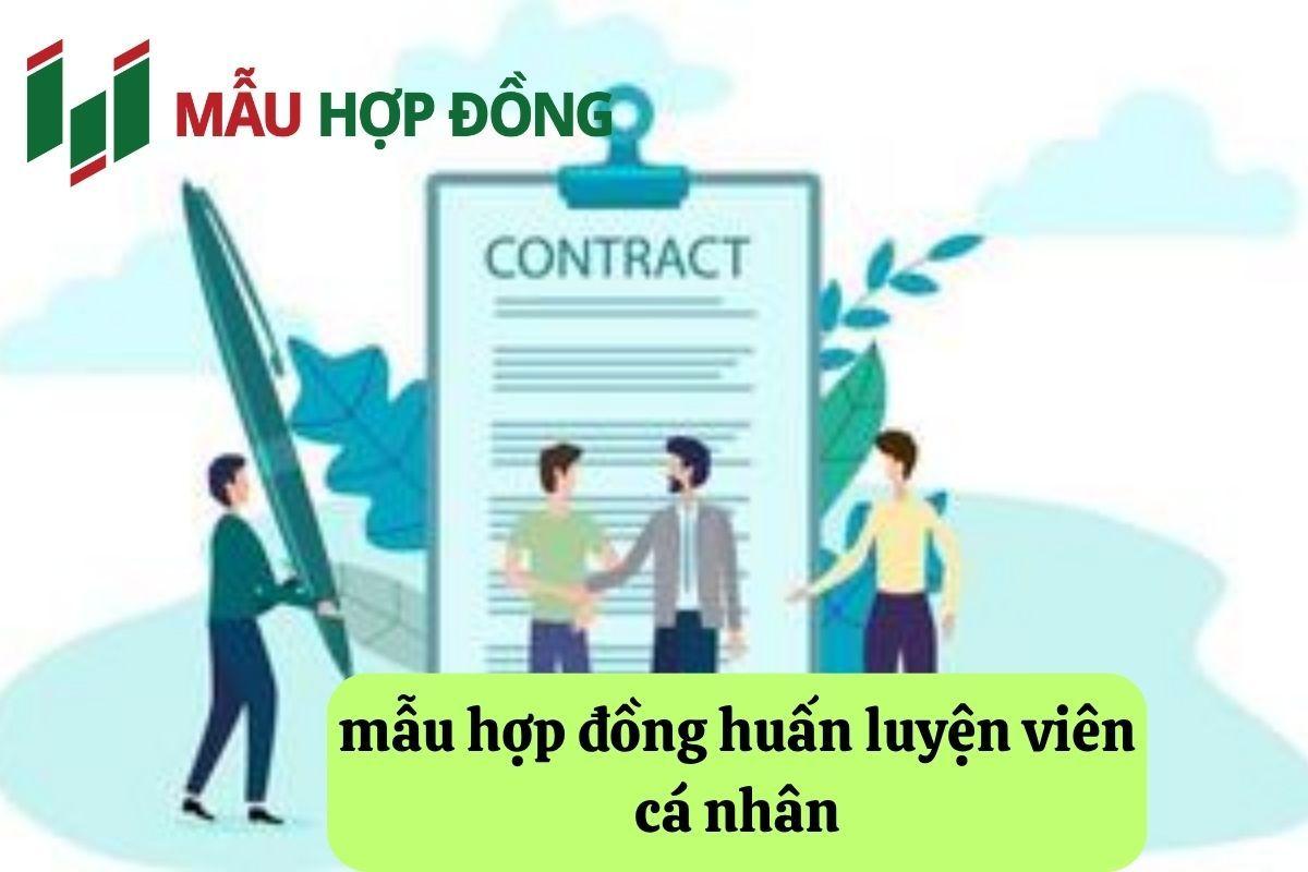 Hợp đồng thuê huấn luyện viên cá nhân (Personal Trainer - PT) là văn bản thỏa thuận giữa bên thuê (khách hàng hoặc phòng tập) và bên cung cấp dịch vụ (huấn luyện viên cá nhân) về việc hướng dẫn, xây dựng chương trình tập luyện, giám sát dinh dưỡng và hỗ trợ sức khỏe cho người tập.