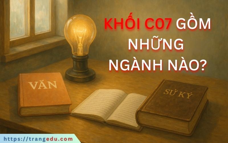 Khối C07 – Ngữ văn, Vật lý, Lịch sử gồm những ngành nào? Trường nào xét tuyển?
