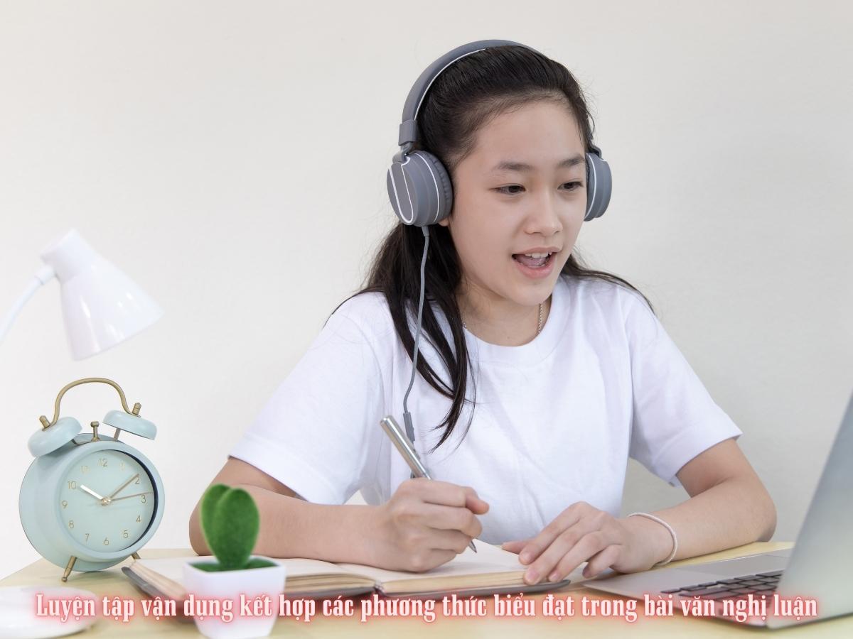 Luyện tập vận dụng kết hợp các phương thức biểu đạt trong bài văn nghị luận
