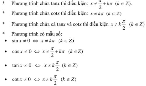 Phương trình lượng giác cơ bản và các dạng bài tập có lời giải