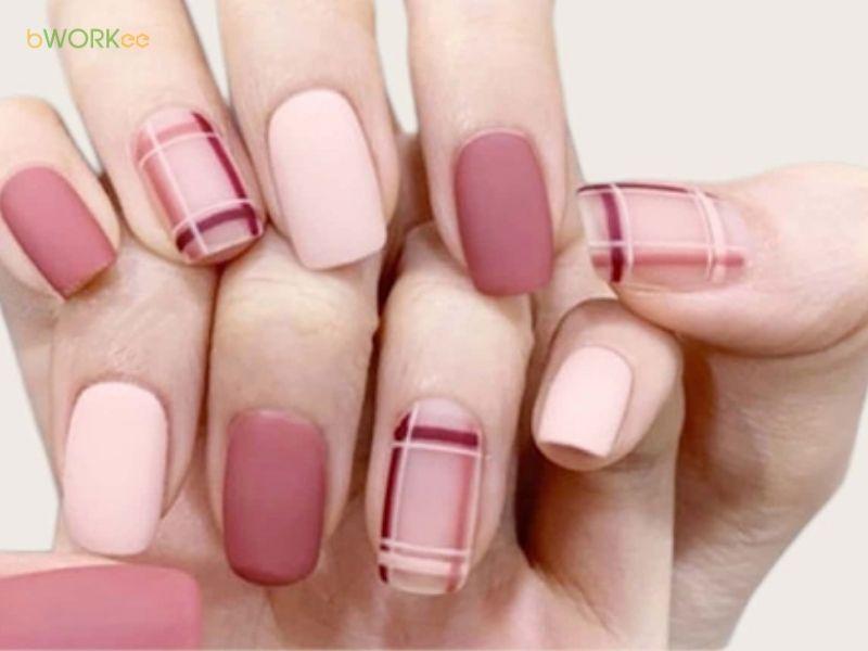 Những Mẫu Nail Màu Hồng Đẹp Ngọt Ngào & Sang Trọng Hot Trend Hiện Nay